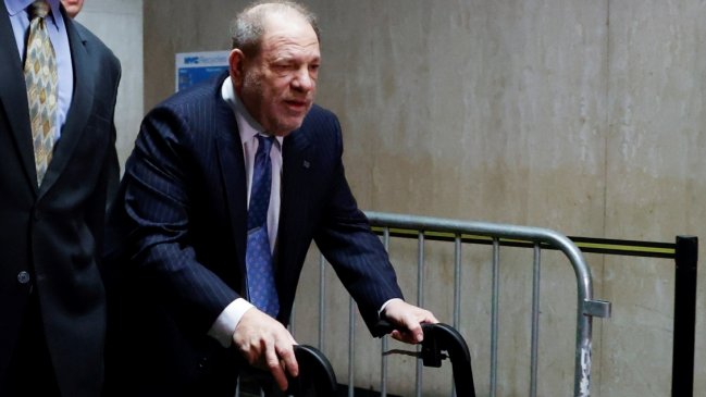 Weinstein, de nuevo hospitalizado en Nueva York tras ser condenado a 23 años