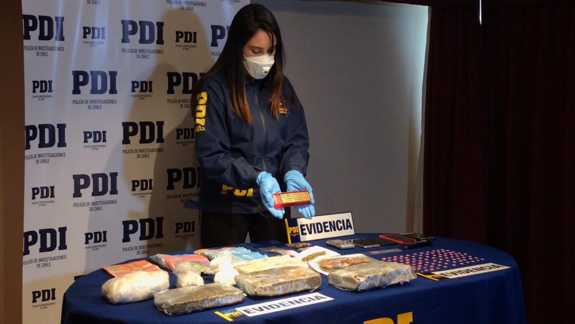 PDI logró mayor decomiso de drogas de la Región de Magallanes: Hubo 15 detenidos