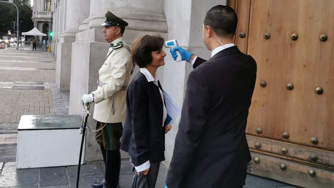 La Moneda adoptó nuevas medidas de prevención por el coronavirus