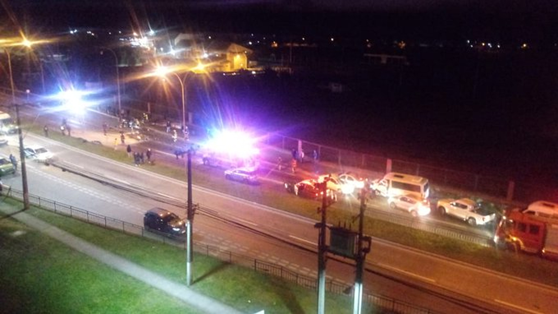 Tragedia en Hualpén: Vehículo se desintegra tras choque y deja dos fallecidos