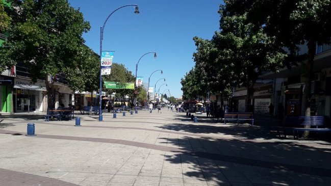 Las calles de Ñuble reflejan el impacto de sus 27 casos de coronavirus