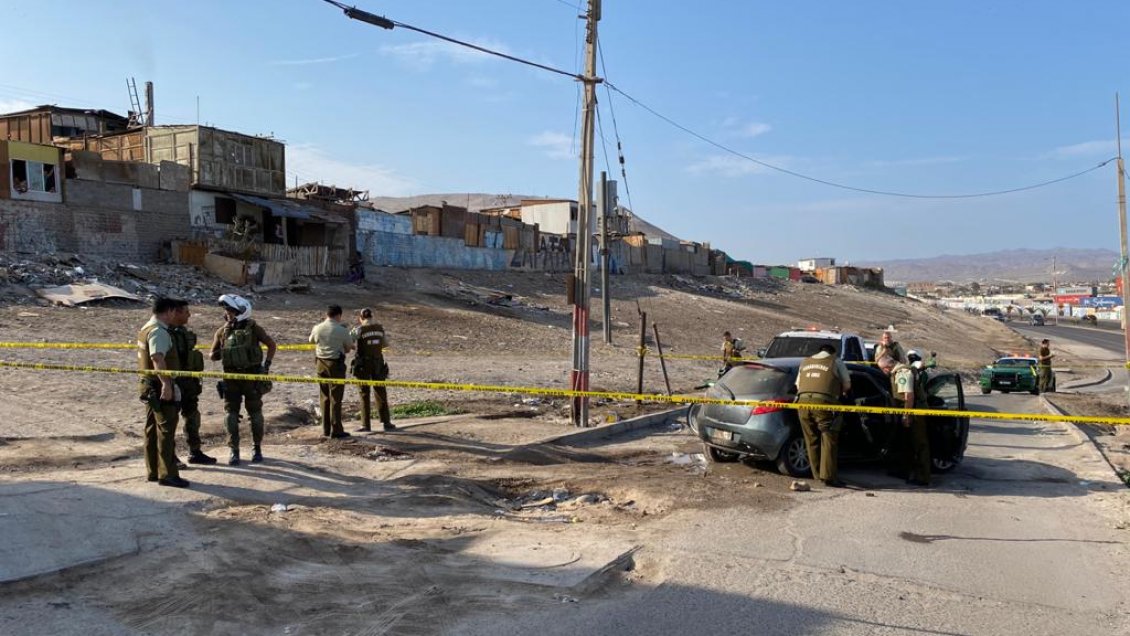 Tres sujetos fueron detenidos tras protagonizar una persecución policial en Arica