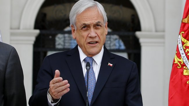 Piñera confirma implementación de una 