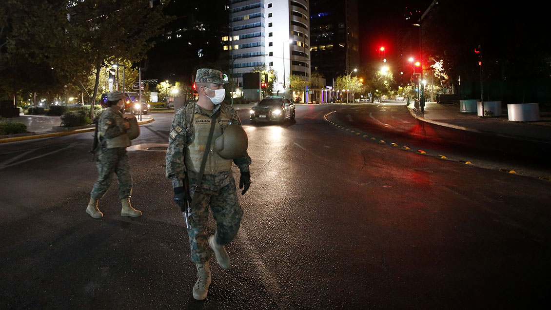 Chile vive su cuarta noche de toque de queda por coronavirus