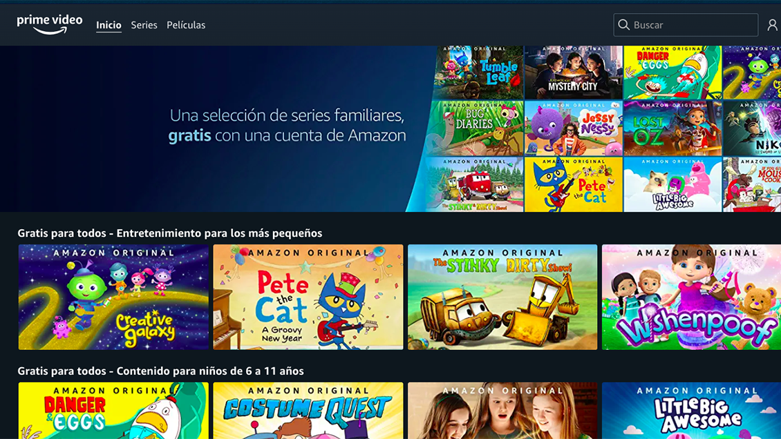 Amazon Prime libera parte de su catálogo de manera gratuita
