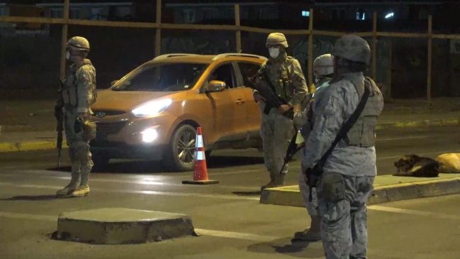 Conductor borracho inauguró las detenciones por toque de queda en la Región de Antofagasta