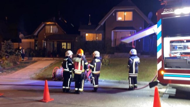 Compañía de Bomberos quedó fuera de servicio tras ir a una casa con sospechosos de Covid