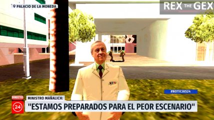 Polémica frase del ministro Mañalich es llevada a GTA San Andreas