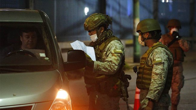 Cuarentena en siete comunas de la RM: Estos son los puntos de control de identidad territorial