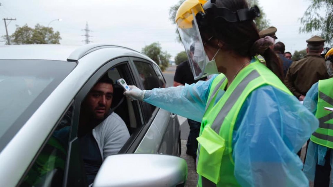 Talca cuenta con controles sanitarios en los cuatro accesos a la ciudad
