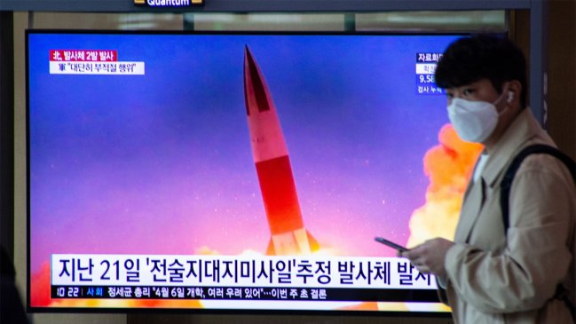 Corea del Norte probó una nueva lanzadera múltiple 