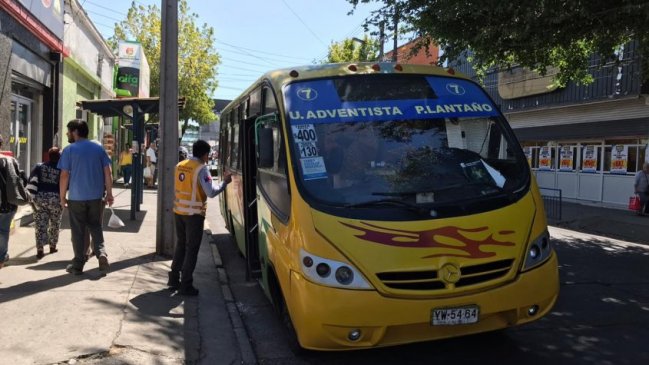Transporte público de Chillán mantiene un 30% de sus servicios durante la cuarentena