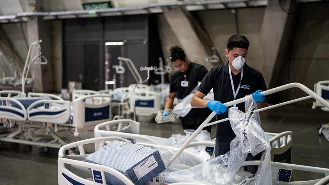 Nueva York necesitará 65.000 camas hospitalarias más para finales de abril ante crisis por Covid-19