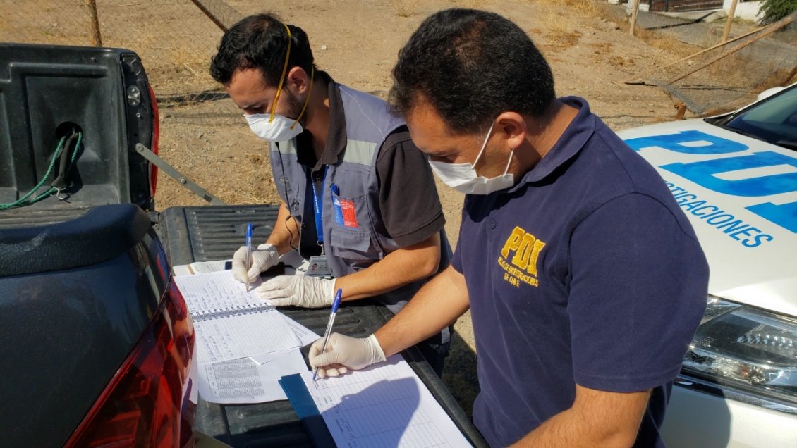 Familiares de dos casos confirmados por Covid-19 violaron la cuarentena en O'Higgins