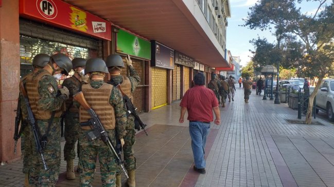 Alcalde de Talca pide que el Ejército cierre el comercio los fines de semana