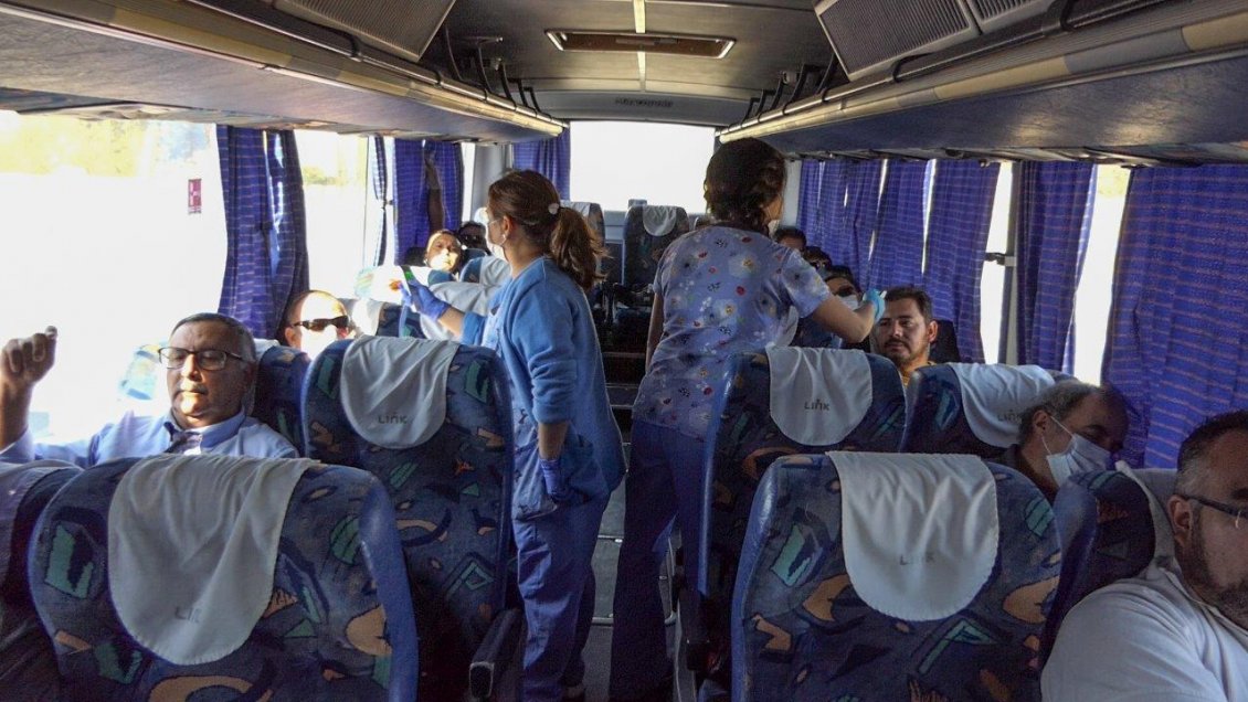 Chofer que traslada a trabajadores de la División El Teniente está contagiado con Covid-19