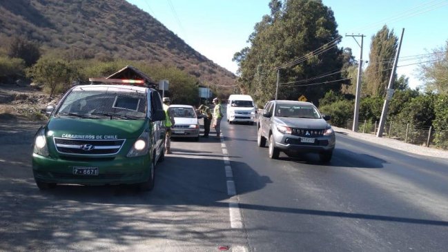 Autoridades anuncian aumento de controles previo a Semana Santa en O'Higgins