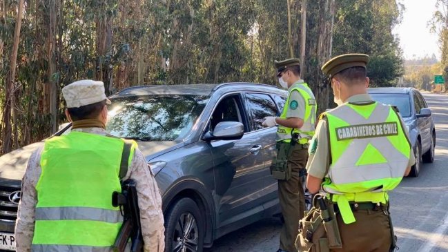 Autoridades anuncian nuevo aumento de controles previo a Semana Santa en O'Higgins