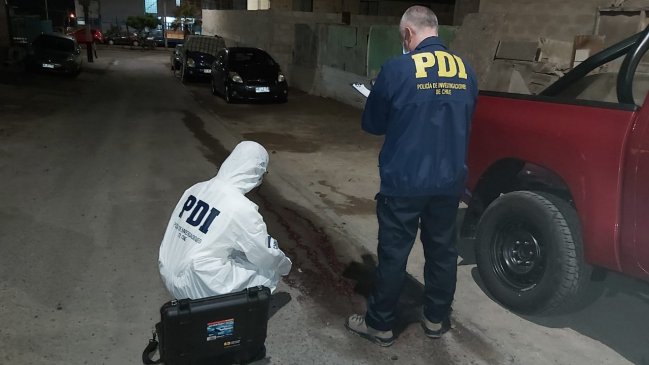 PDI indaga doble homicidio ocurrido en Alto Hospicio