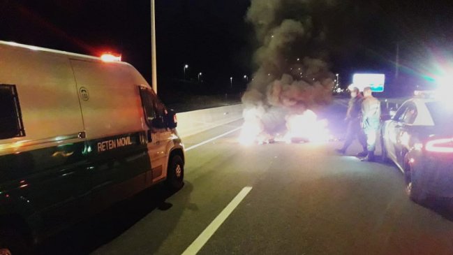 Millonarios daños dejó robo frustrado en plaza de peaje en Ovalle