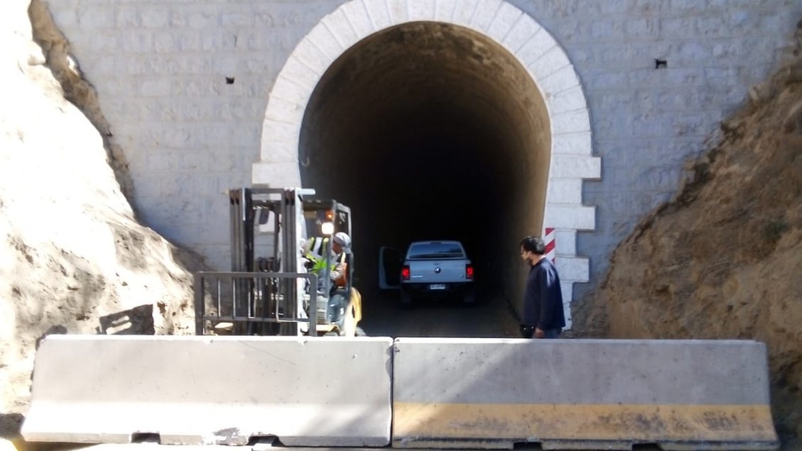 Ministerio de Obras Públicas cerró accesos secundarios a Illapel