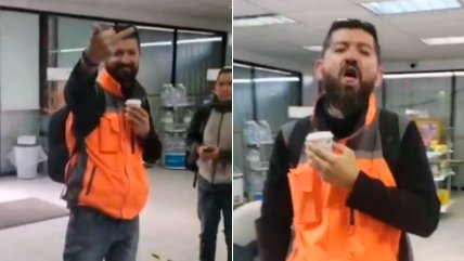 Denuncian que trabajadores de la minería se burlaron y tosieron sin mascarillas en servicentro