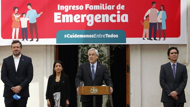 Gobierno presentó proyecto de Ingreso Familiar de Emergencia para 1,8 millones de hogares