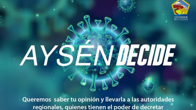 Consulta municipal en Coyhaique: 96% quiere una cuarentena total