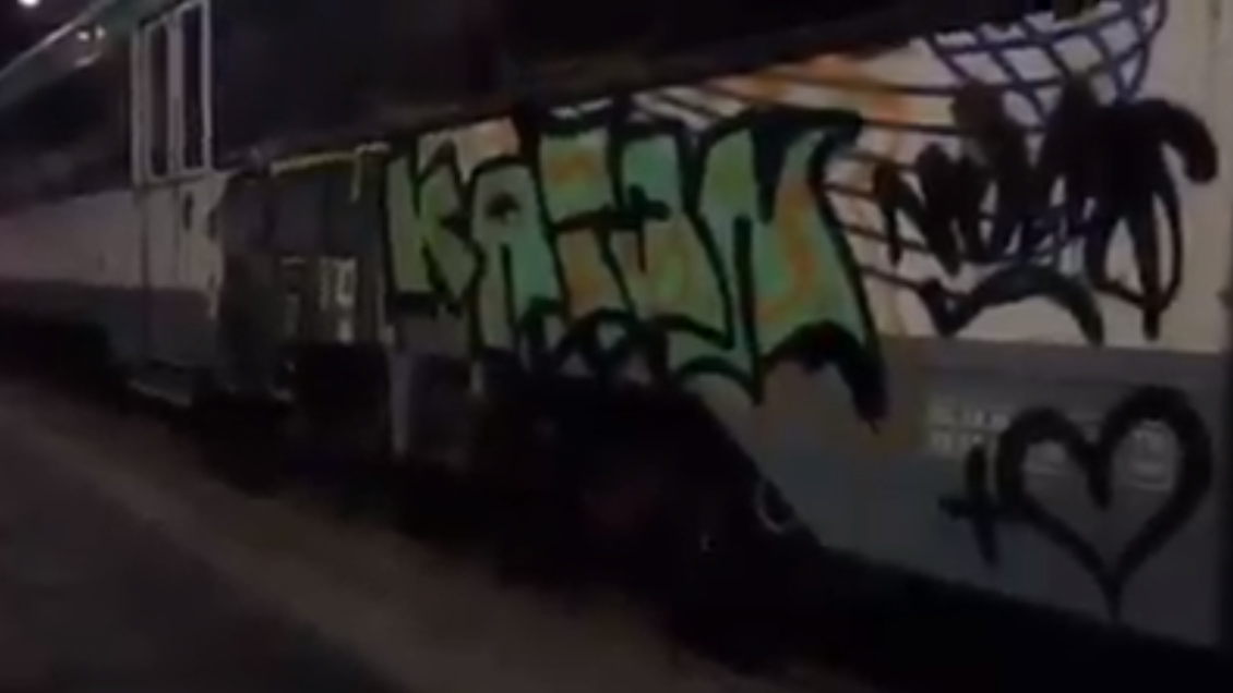 Detienen a banda que asaltó a guardia de maestranza y rayó vagones del Tren Central