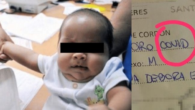 Niño fue bautizado con el nombre Covid en Argentina