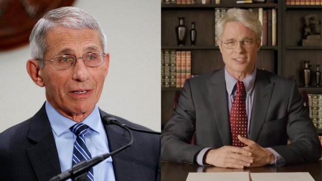 Doctor eligió a Brad Pitt para que lo imitara y el actor lo hizo realidad