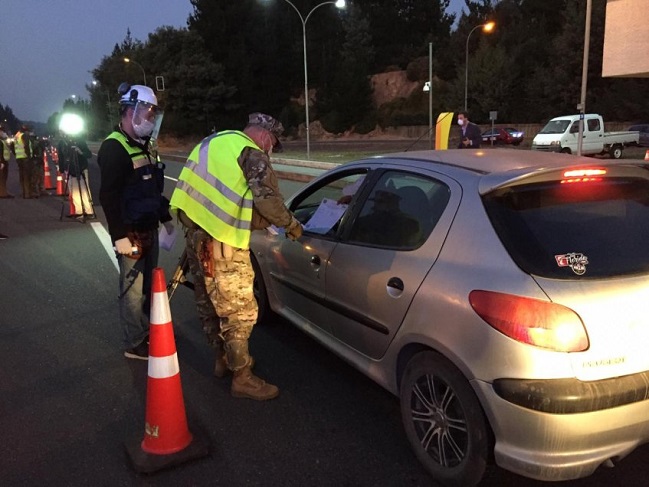 El Gran Concepción repetirá su cordón sanitario este fin de semana largo