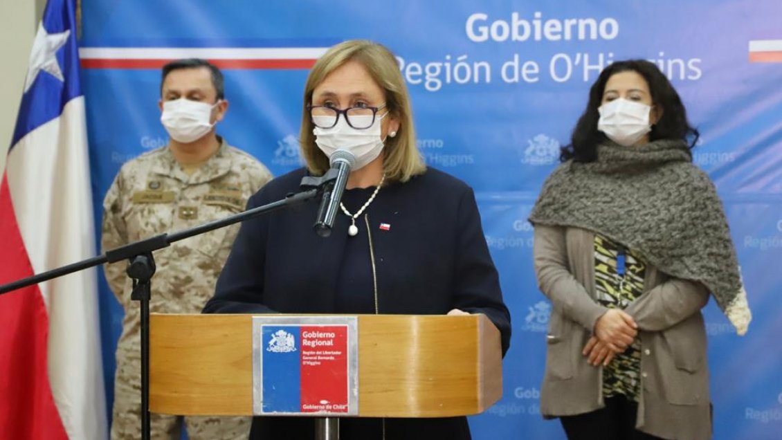 Intendenta Cofré por residencias sanitarias en O'Higgins: 