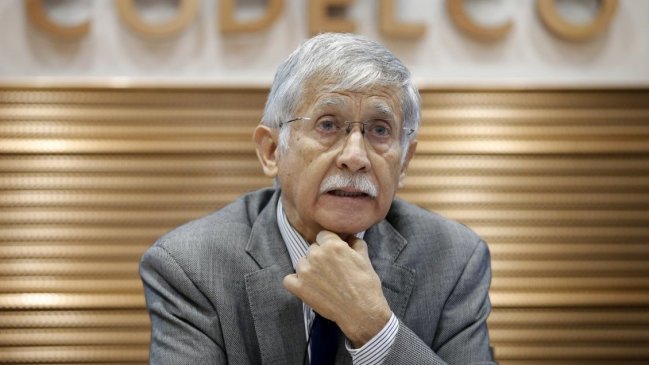 CDE se querelló por cohecho contra ex presidente ejecutivo de Codelco, Nelson Pizarro