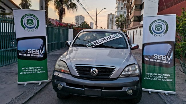 Iquique: Detienen a sujeto vinculado a millonario robo de vehículo en la Zofri