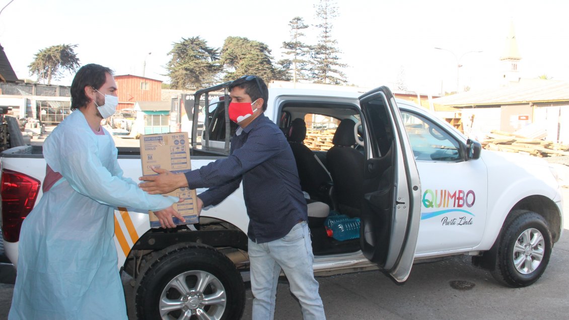 Municipio de Las Condes donó insumos médico de su par en Coquimbo