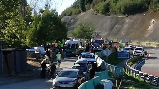 PDI indaga muerte de adulto mayor que cayó en acantilado en Penco