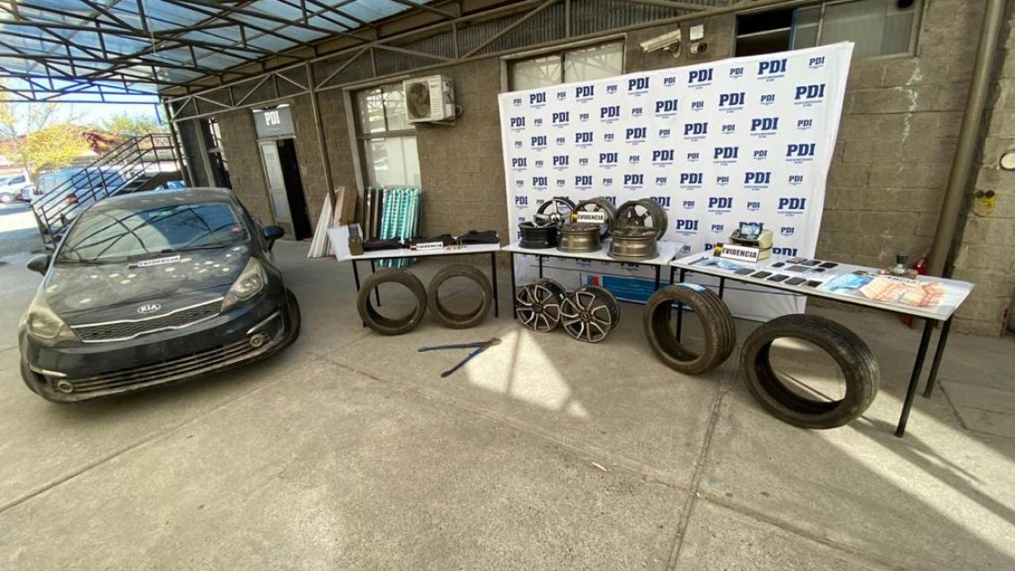 PDI detiene a tres sujetos acusados de robar en banco de Rancagua