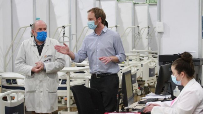 Centro hospitalario en Espacio Riesco comenzó a recibir pacientes