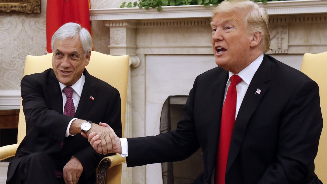 Trump ofreció ayuda a Piñera para combatir el coronavirus