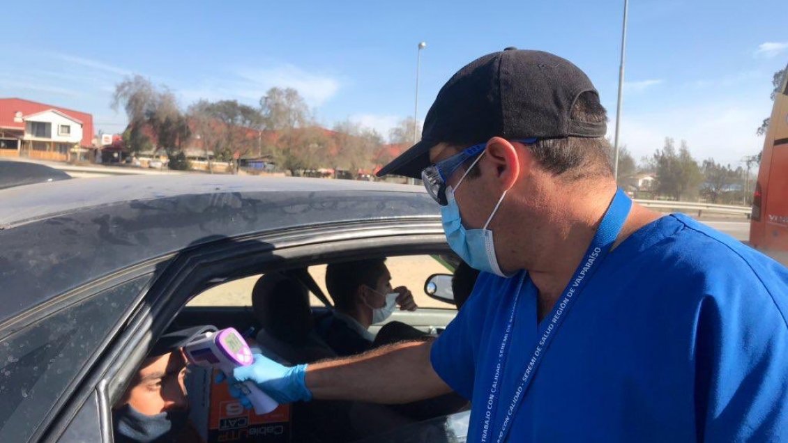 Este viernes parten las seis aduanas sanitarias en la Región de Valparaíso