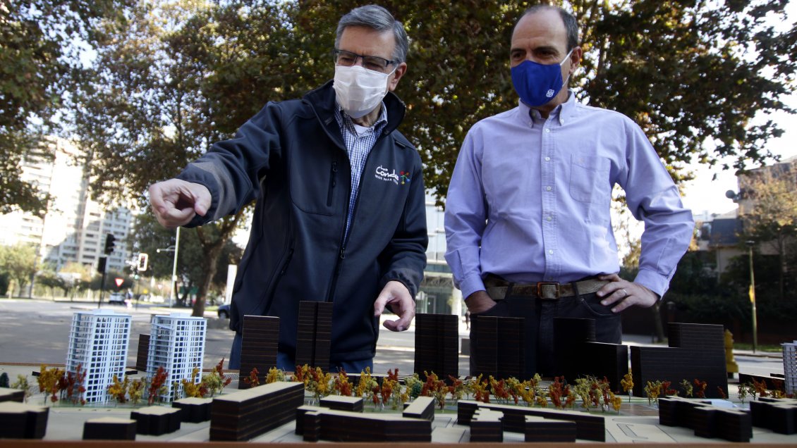 Las Condes oficializó proyecto de viviendas sociales: Se construirán cuatro torres de departamentos