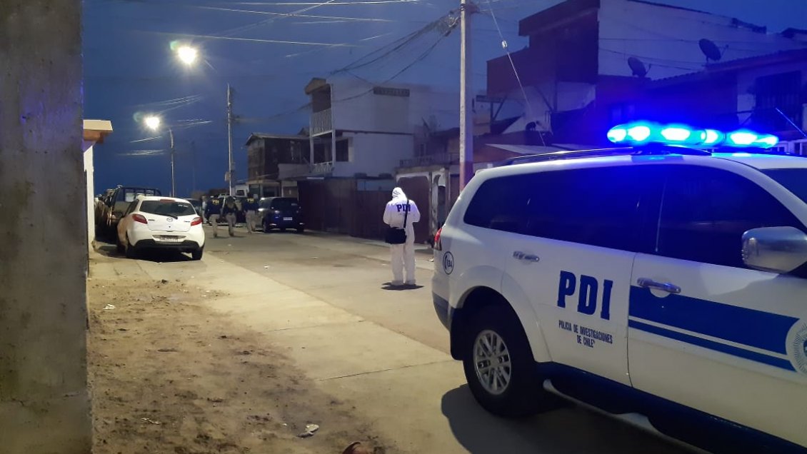 PDI detuvo a sospechoso por homicidio en Alto Hospicio