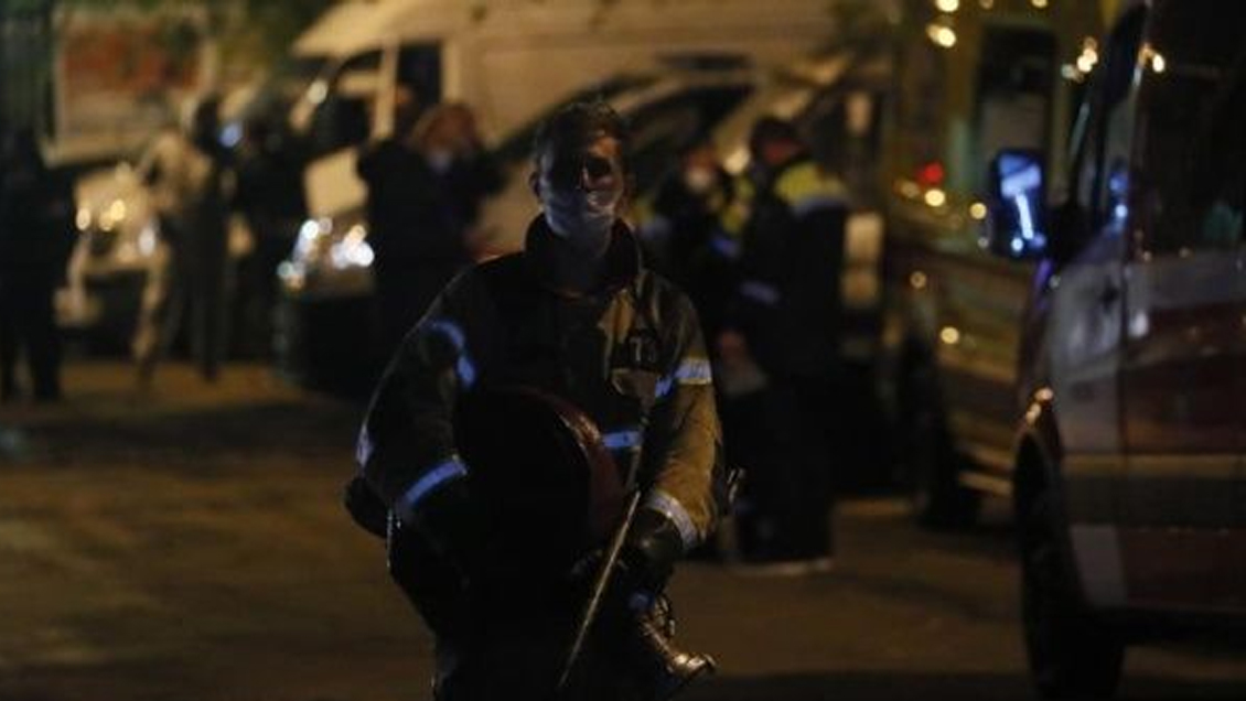 Al menos cinco muertos en incendio de una UCI de San Petersburgo