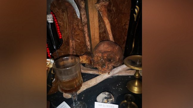 Cráneos, cruces y un carnero: Macabros detalles de un culto satánico en Algarrobo