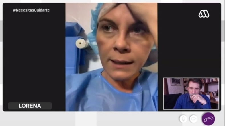 Escena que mostró colapso de hospitales en 