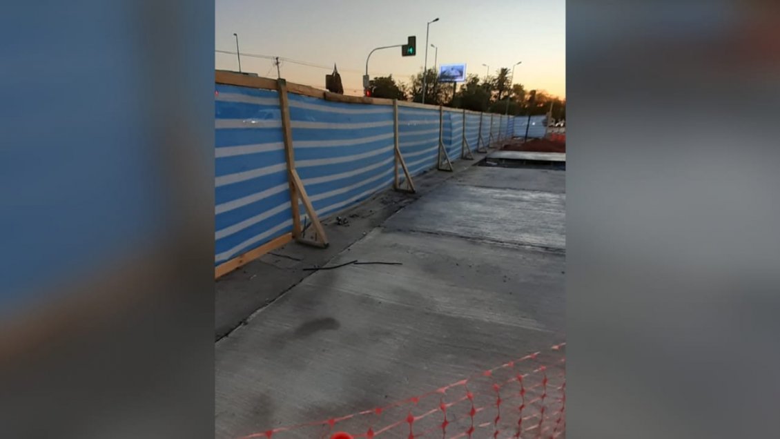 Obras en eje vial República de Chile-Escrivá de Balaguer presenta un 80% de avance