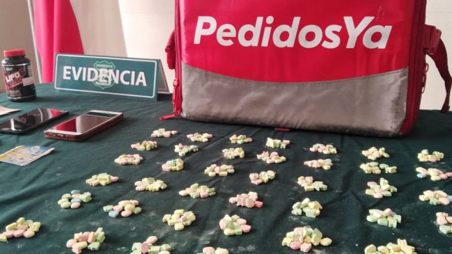 Dos detenidos en Antofagasta: Vendían éxtasis a domicilio y ocultaban la droga en bolsas de té