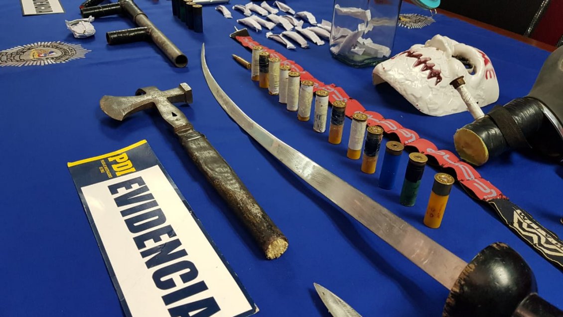 Desbaratan banda delictual que mantenía un arsenal en Tierra Amarilla