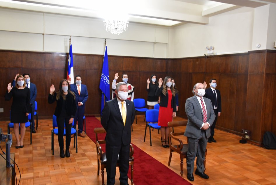 Inédita ceremonia en Ñuble: Nuevos abogados juraron vía online ante la Corte Suprema
